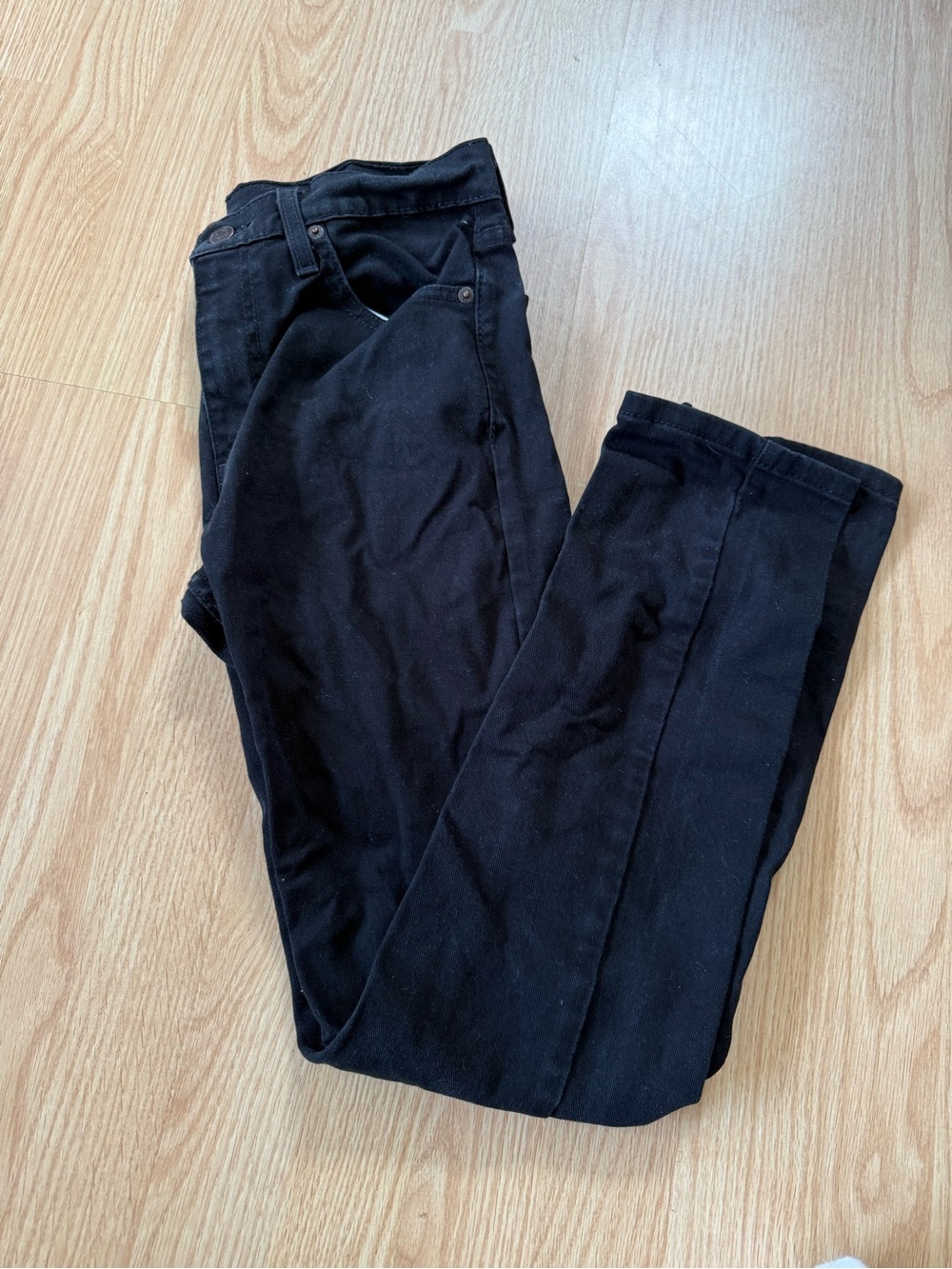 Levi's 510 first Black Youth Jeans - Classic Straight Size 30x30